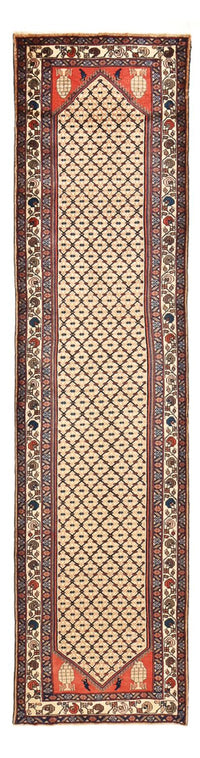 Tapis de couloir Tapis persan - Nomadic - 383 x 100 cm - sable