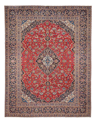 Tapis persan - Keshan - 396 x 301 cm - rouge