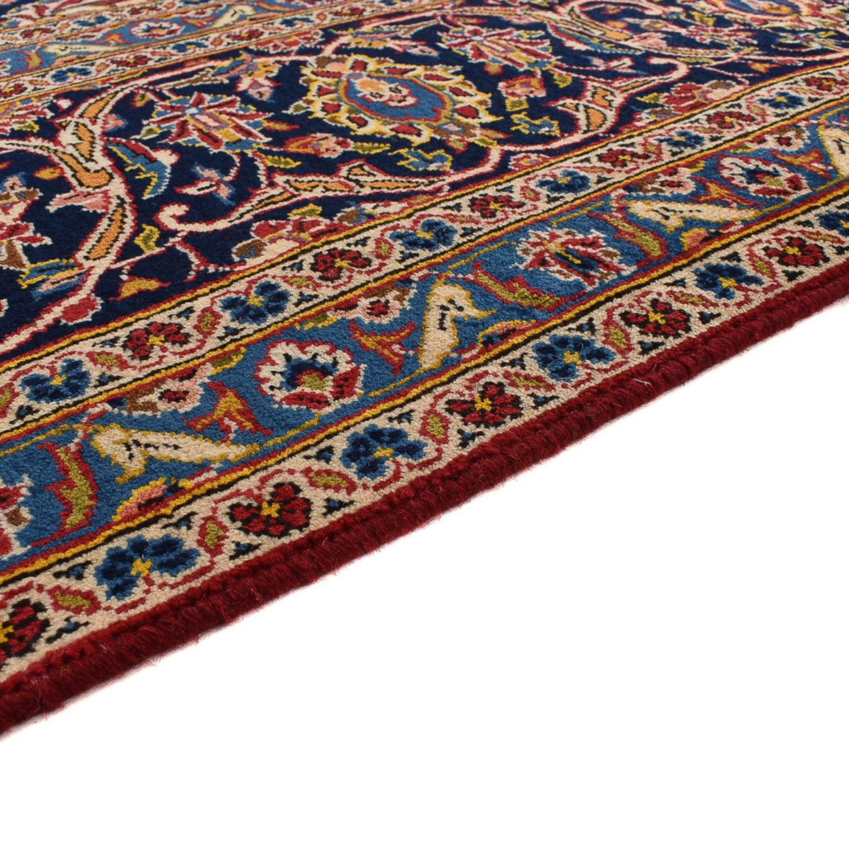 Tapis persan - Keshan - 396 x 301 cm - rouge