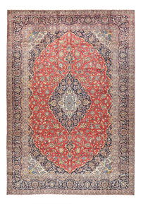 Tapis persan - Keshan - 452 x 310 cm - rouge