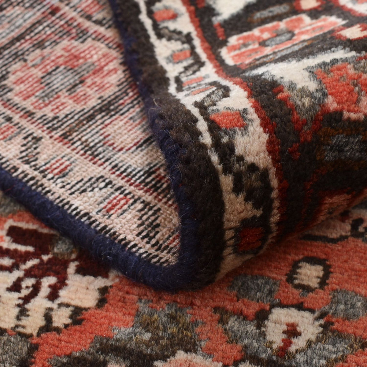 Tapis de couloir Tapis persan - Nomadic - 468 x 85 cm - rouge clair