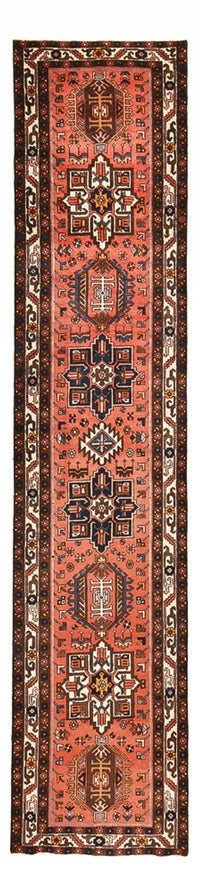 Tapis de couloir Tapis persan - Nomadic - 452 x 98 cm - rouge clair