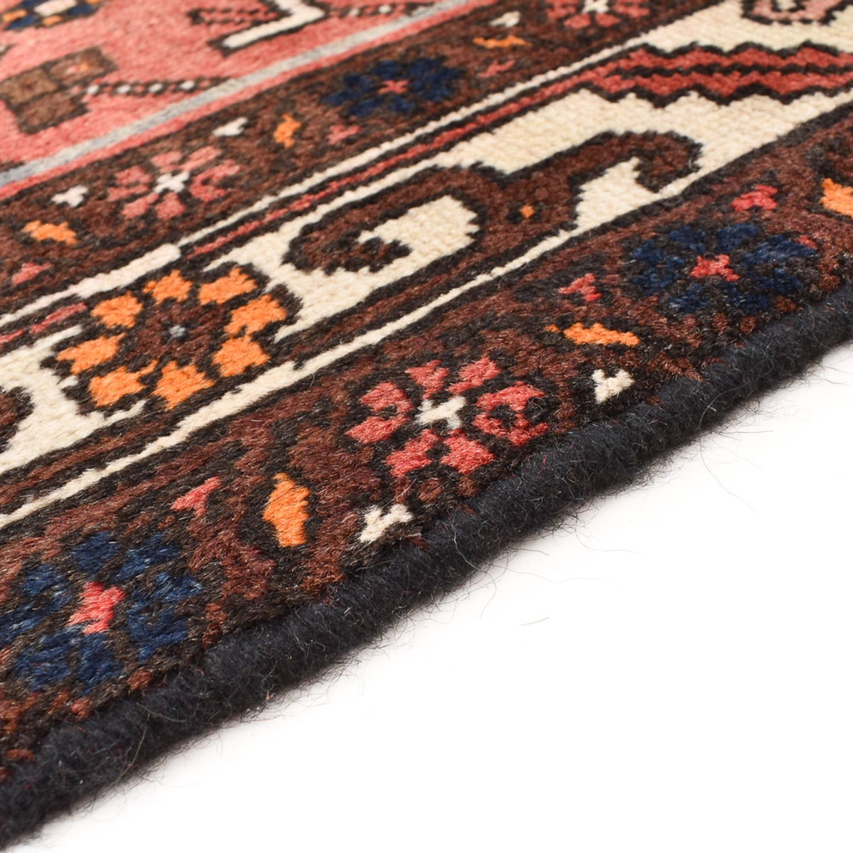 Tapis de couloir Tapis persan - Nomadic - 452 x 98 cm - rouge clair