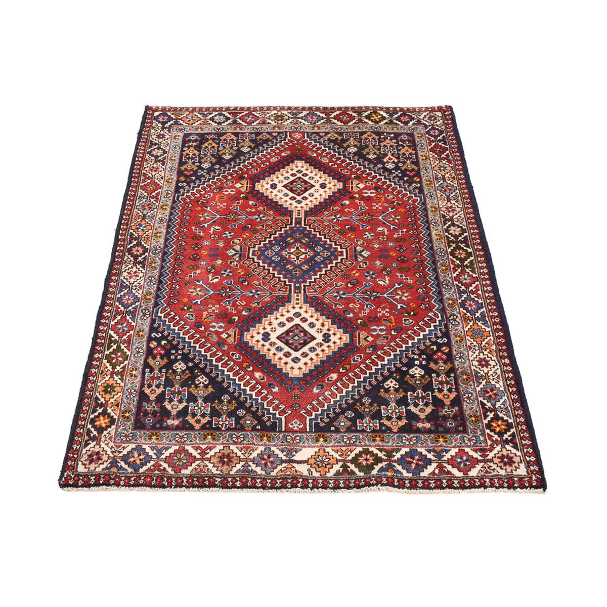 Tapis persan - Nomadic - 147 x 97 cm - rouge