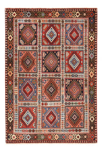 Tapis persan - Nomadic - 148 x 100 cm - multicolore
