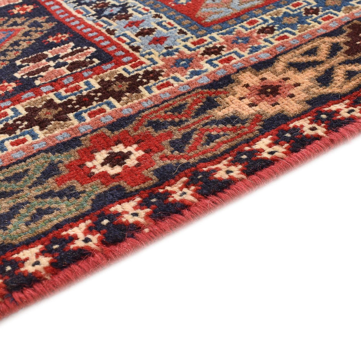 Tapis persan - Nomadic - 148 x 100 cm - multicolore