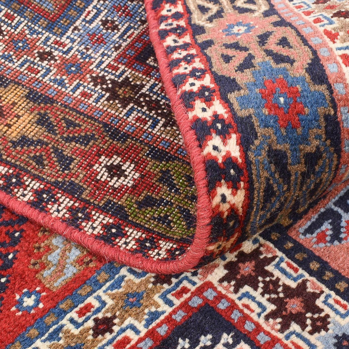 Tapis persan - Nomadic - 148 x 100 cm - multicolore