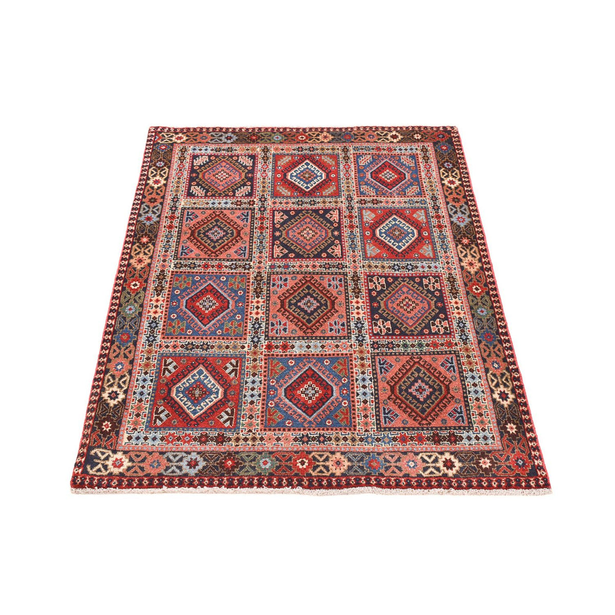Tapis persan - Nomadic - 148 x 100 cm - multicolore