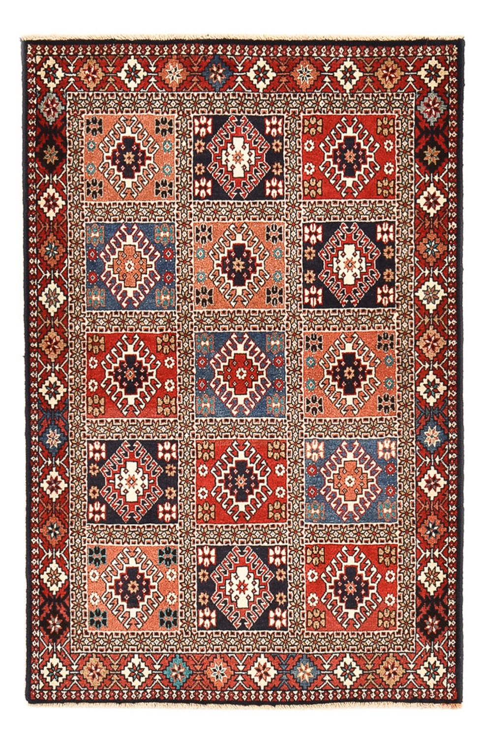 Tapis persan - Nomadic - 150 x 97 cm - multicolore