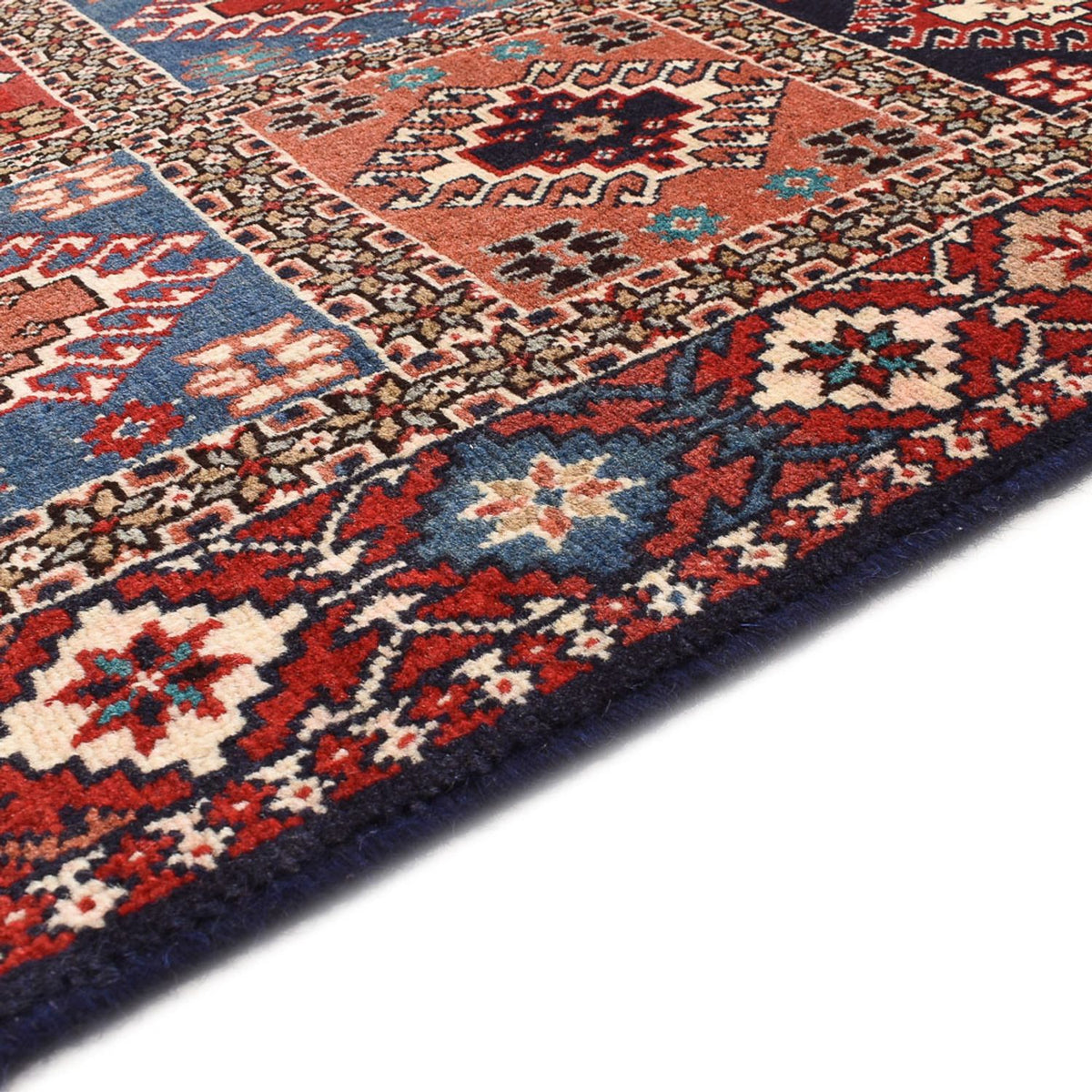 Tapis persan - Nomadic - 150 x 97 cm - multicolore