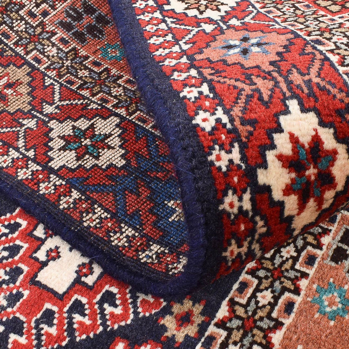 Tapis persan - Nomadic - 150 x 97 cm - multicolore