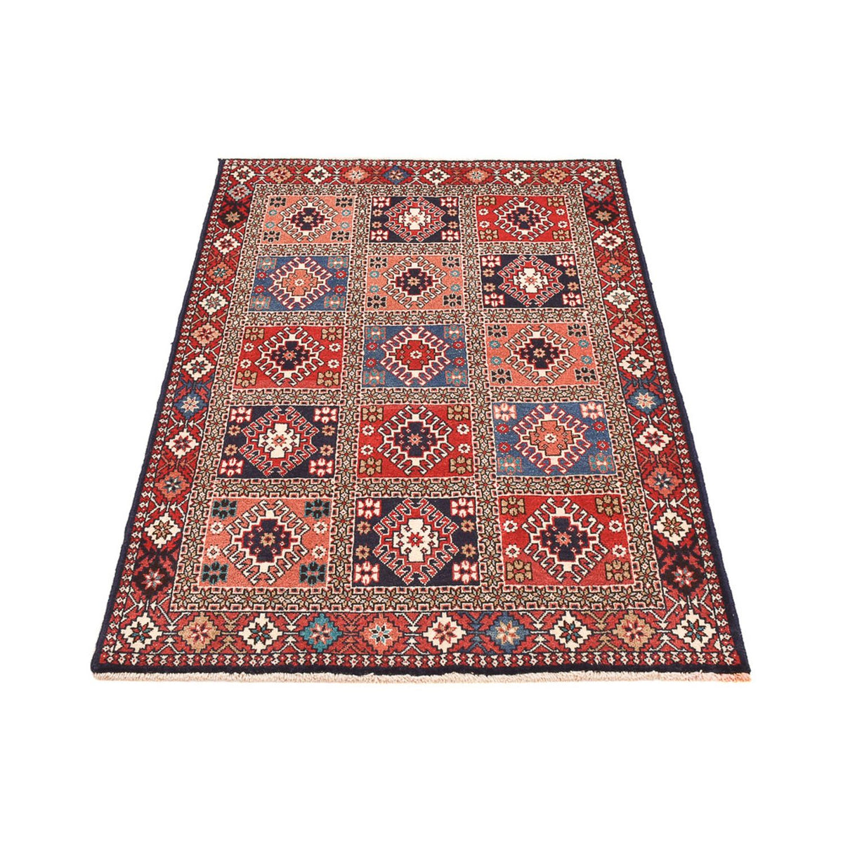 Tapis persan - Nomadic - 150 x 97 cm - multicolore