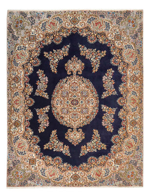 Tapis persan - Royal - 340 x 257 cm - bleu foncé