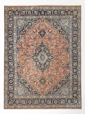 Tapis persan - Classique - Royal - 390 x 290 cm - rouge clair
