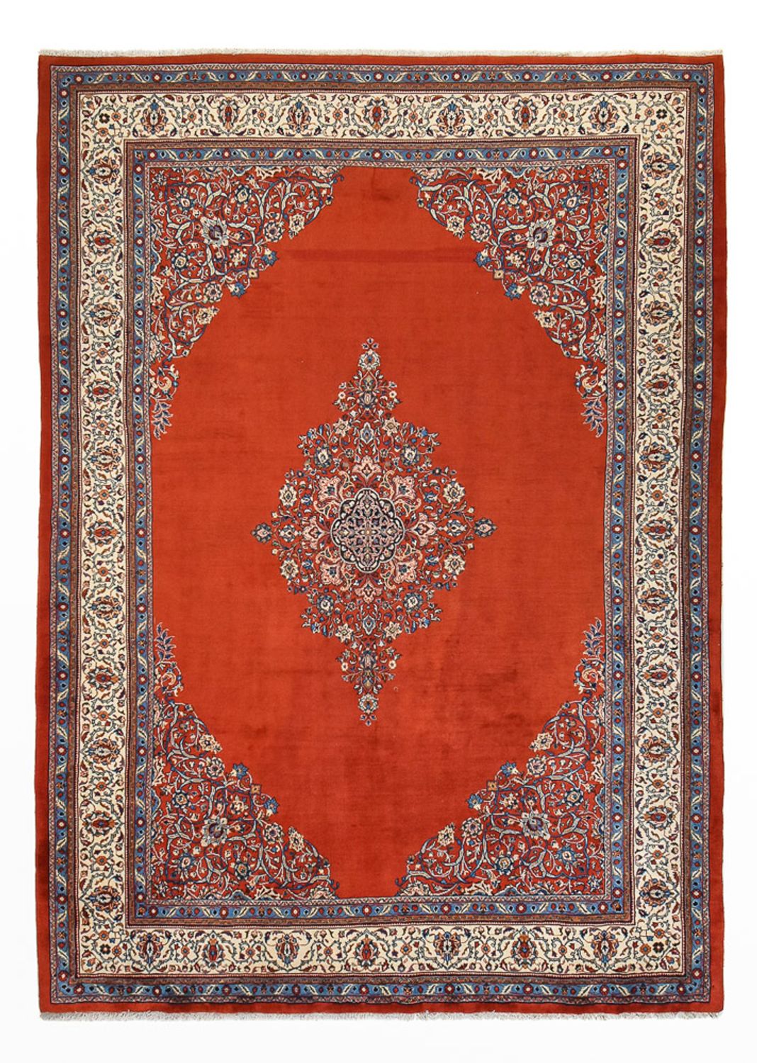 Tapis persan - Classique - Royal - 384 x 272 cm - rouge