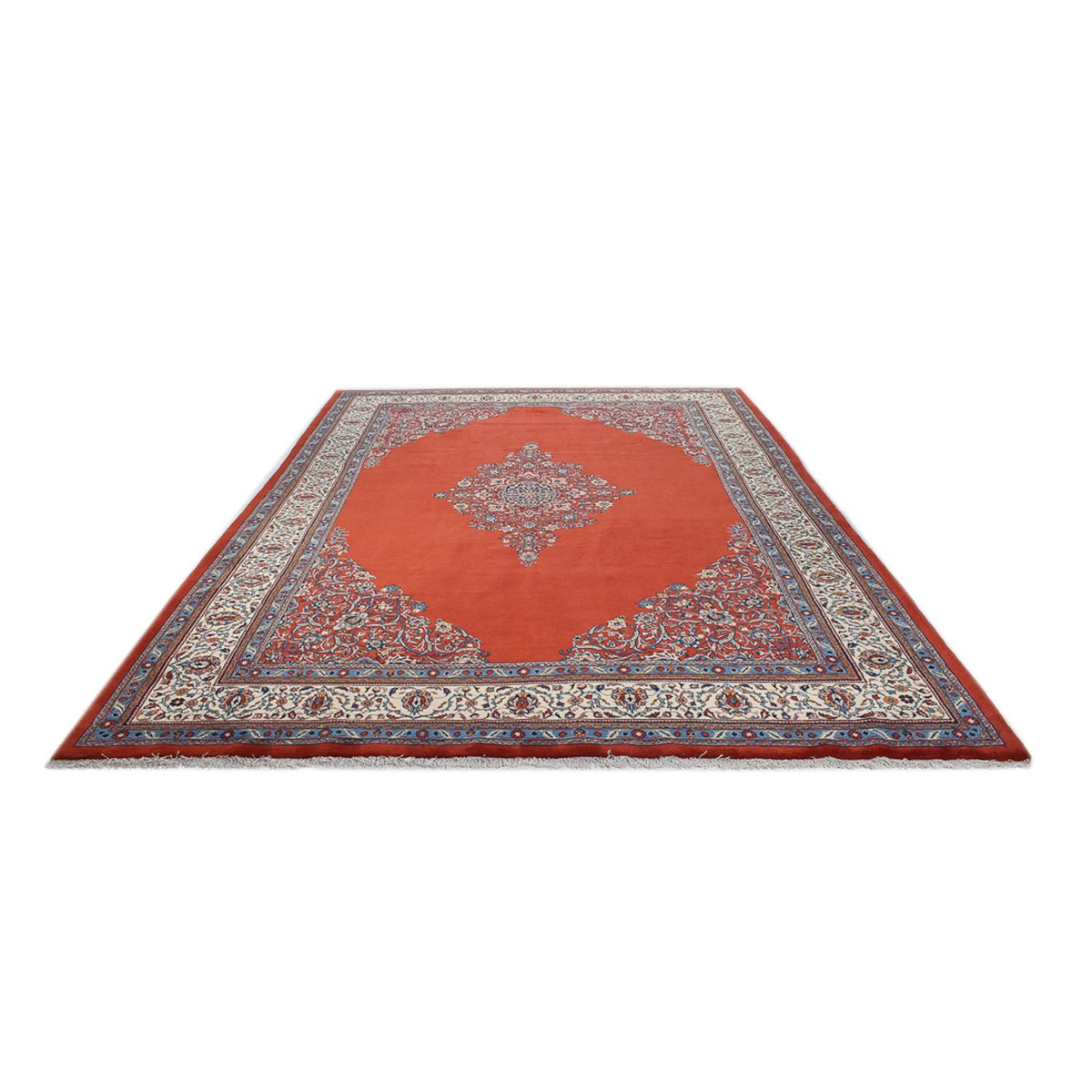 Tapis persan - Classique - Royal - 384 x 272 cm - rouge
