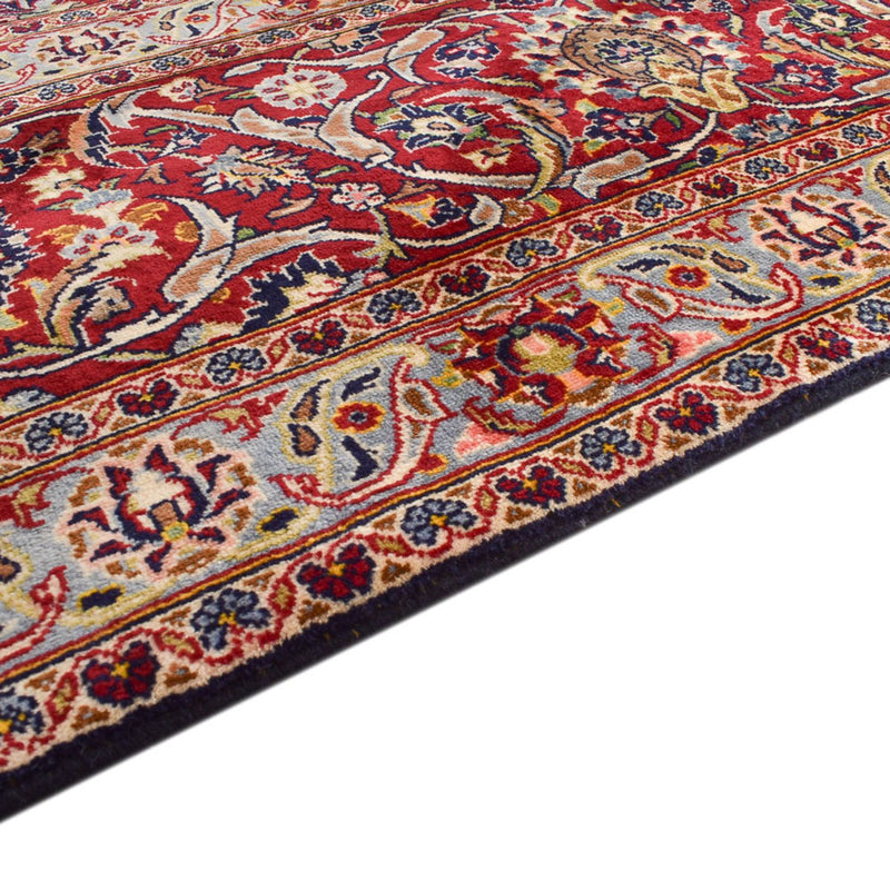 Tapis persan - Keshan - 389 x 302 cm - bleu foncé