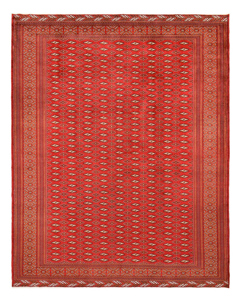 Tapis Turkaman - 385 x 305 cm - rouge
