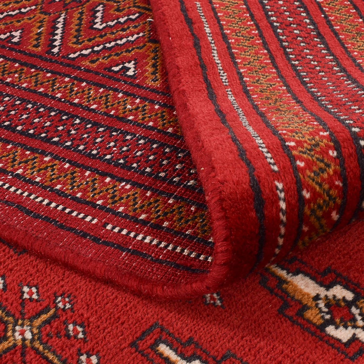 Tapis Turkaman - 385 x 305 cm - rouge