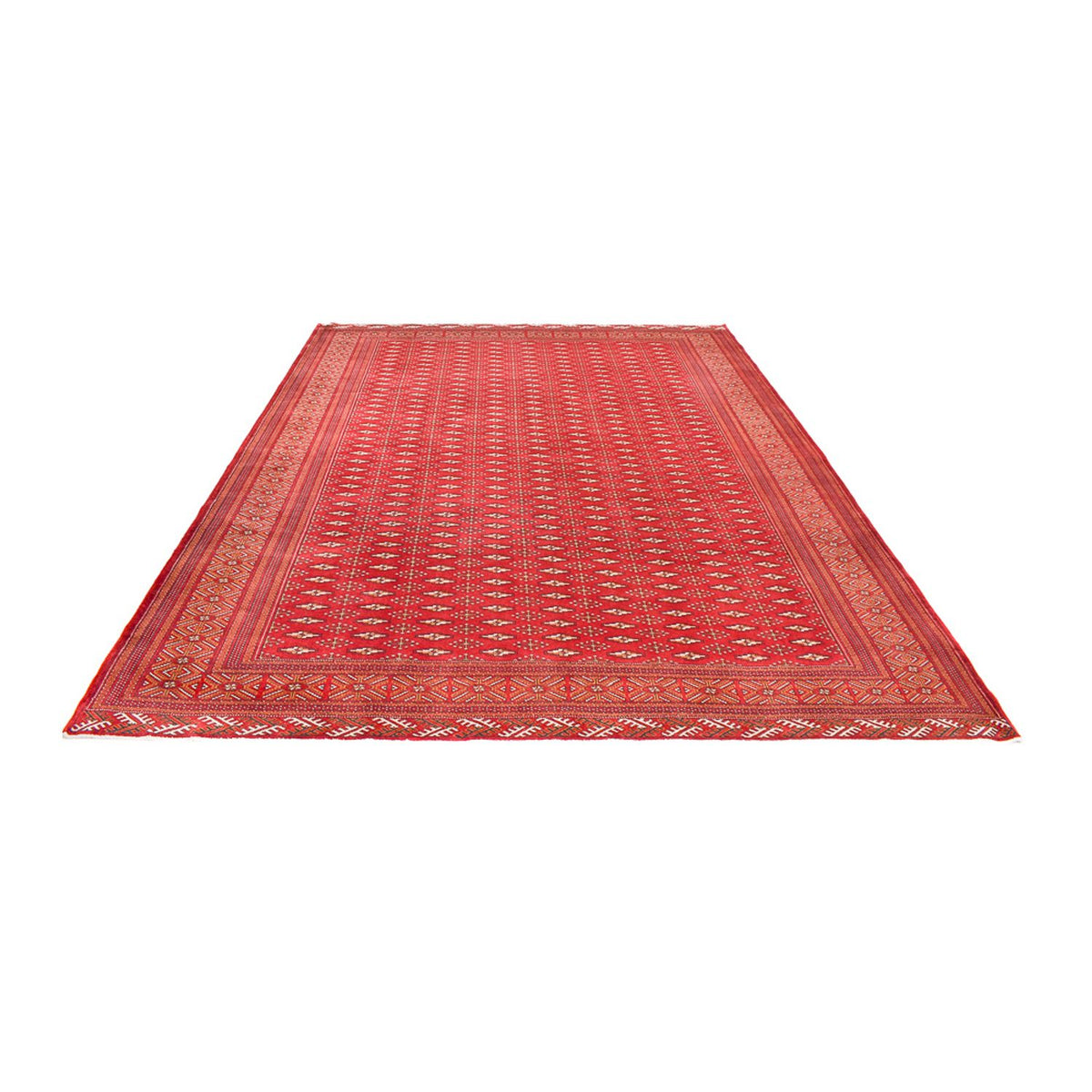 Tapis Turkaman - 385 x 305 cm - rouge