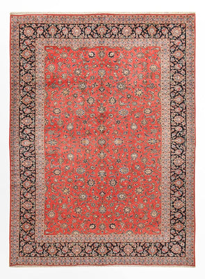 Tapis persan - Keshan - 415 x 297 cm - rouge