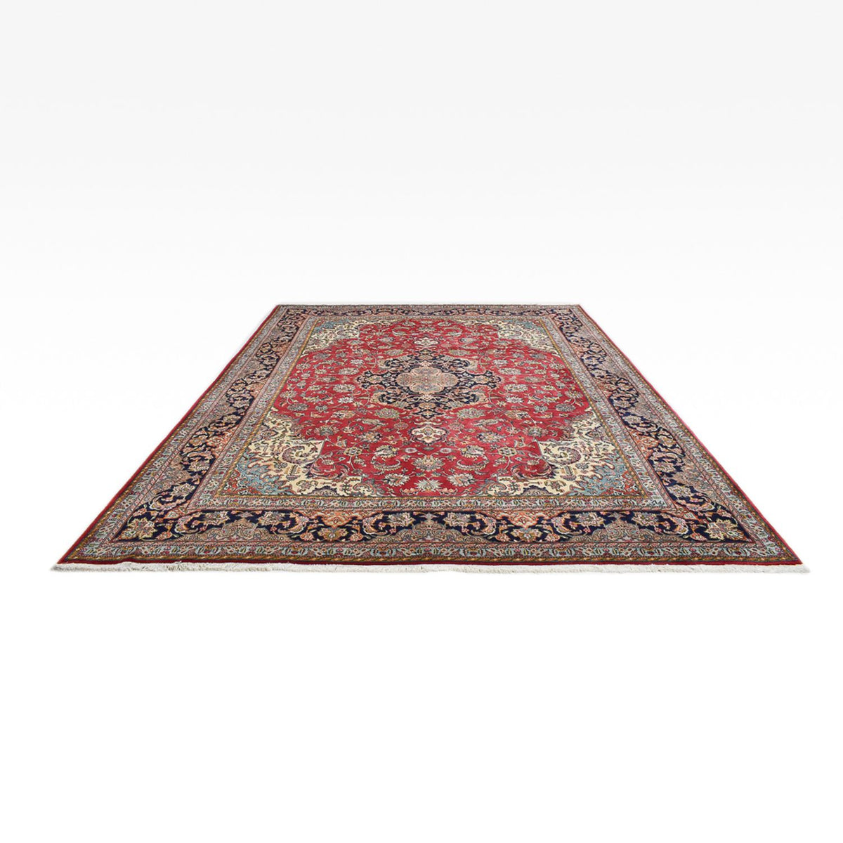 Tapis persan - Tabriz - Royal - 400 x 307 cm - rouge
