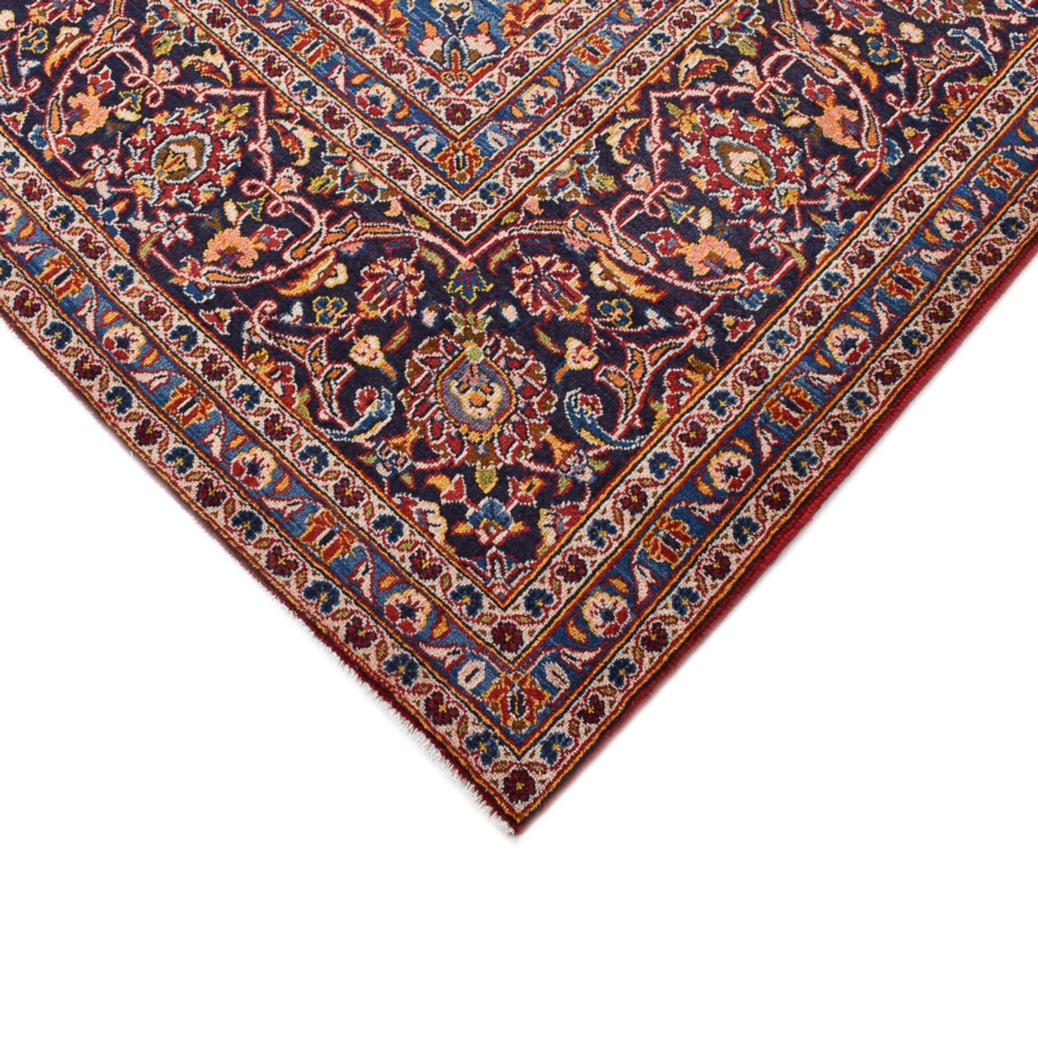 Tapis persan - Keshan - 390 x 294 cm - rouge