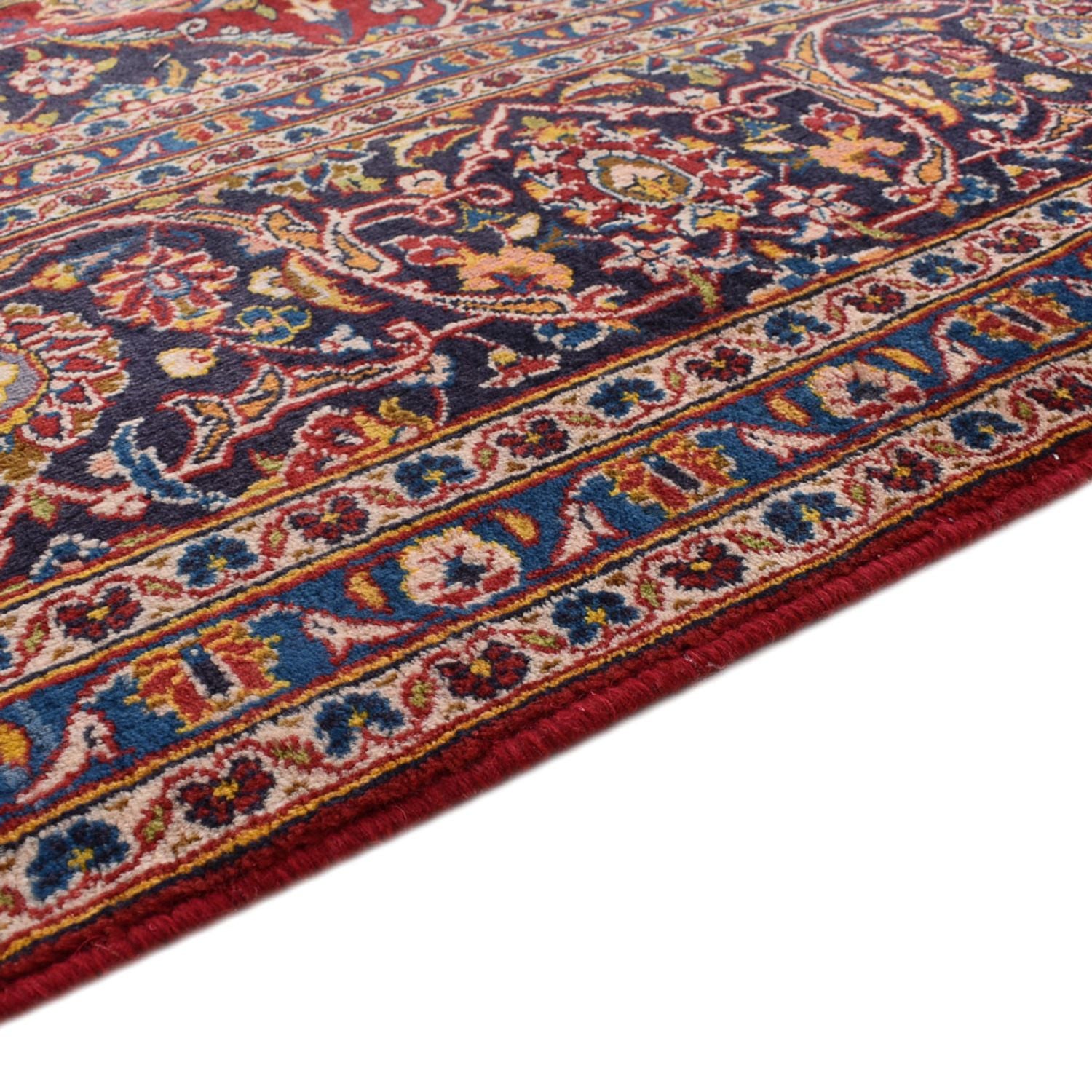 Tapis persan - Keshan - 390 x 294 cm - rouge