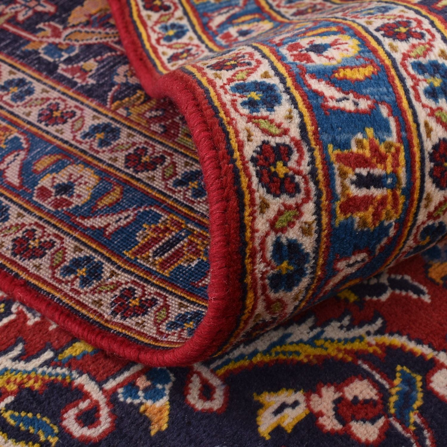 Tapis persan - Keshan - 390 x 294 cm - rouge