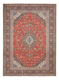 Tapis persan - Keshan - 398 x 300 cm - rouge