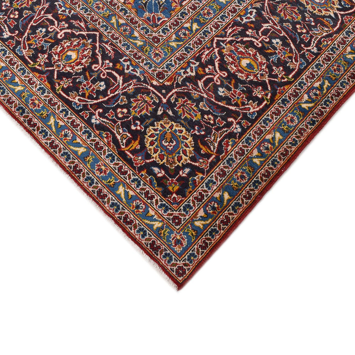 Tapis persan - Keshan - 398 x 300 cm - rouge