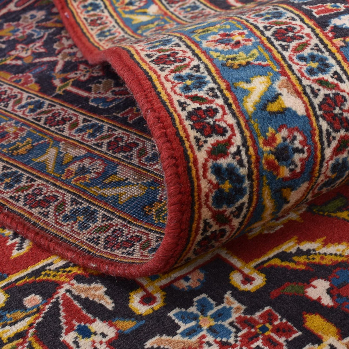 Tapis persan - Keshan - 398 x 300 cm - rouge