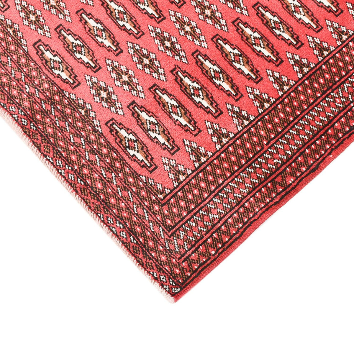 Tapis Turkaman - 135 x 94 cm - rouge