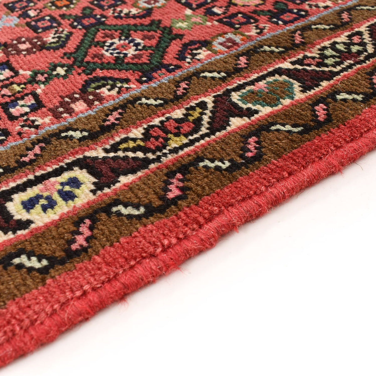 Tapis de couloir Tapis persan - Nomadic - 480 x 78 cm - rouge