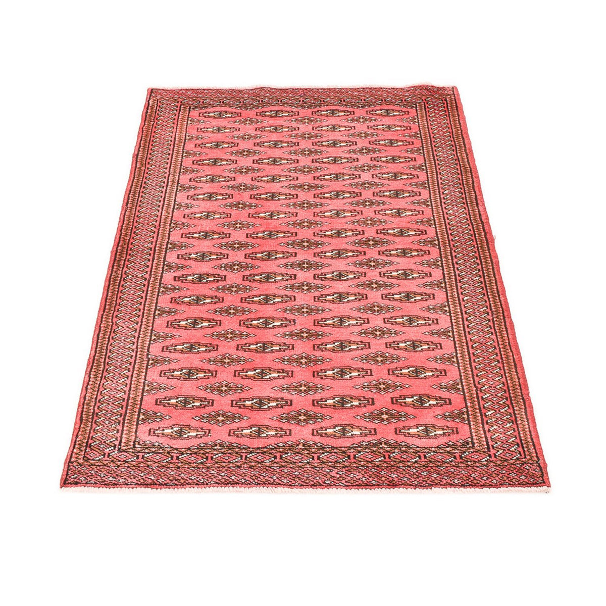 Tapis Turkaman - 147 x 93 cm - rouge