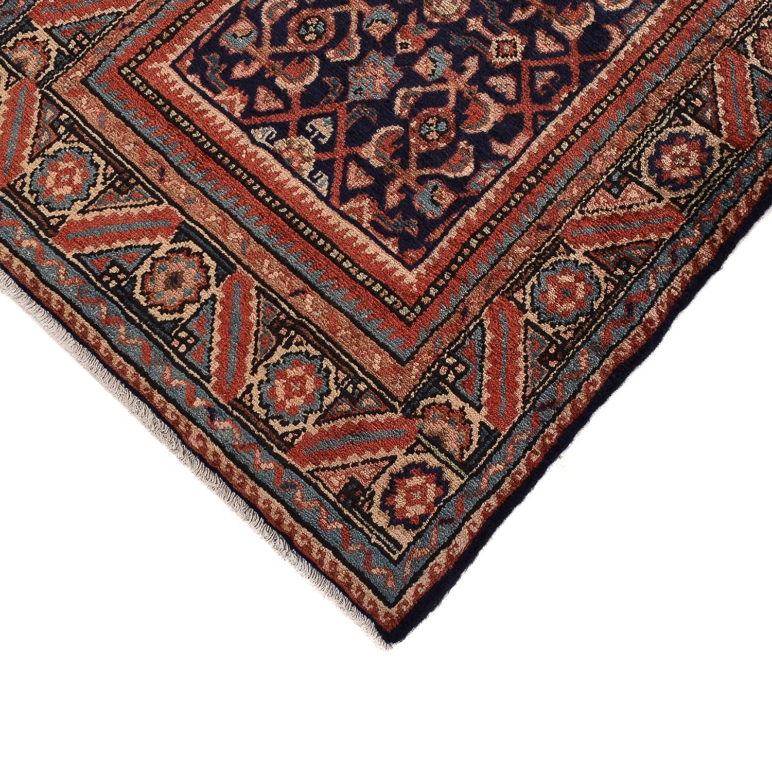 Tapis de couloir Tapis persan - Nomadic - 440 x 85 cm - beige foncé