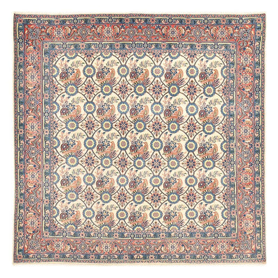 Tapis persan - Keshan carré  - 192 x 195 cm - multicolore
