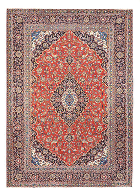 Tapis persan - Keshan - 401 x 294 cm - rouge