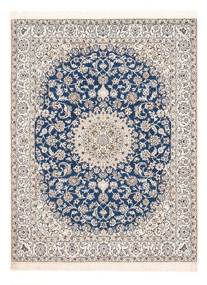 Tapis persan - Nain - Royal - 199 x 149 cm - bleu