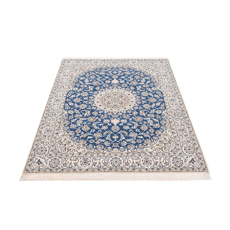 Tapis persan - Nain - Royal - 199 x 149 cm - bleu
