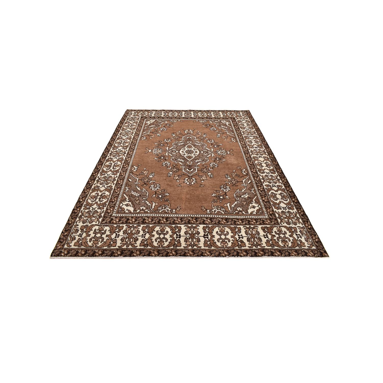 Tapis persan - Classique - 291 x 207 cm - beige foncé