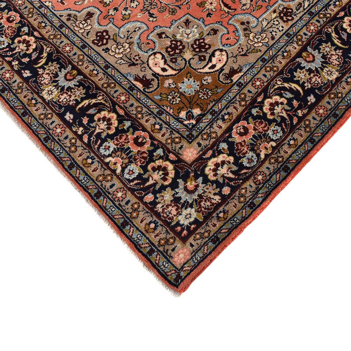 Tapis persan - Nomadic - 318 x 203 cm - rouge clair