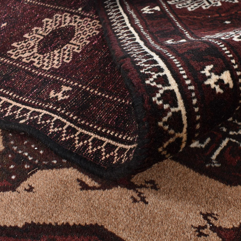 Tapis Turkaman - 295 x 198 cm - beige clair
