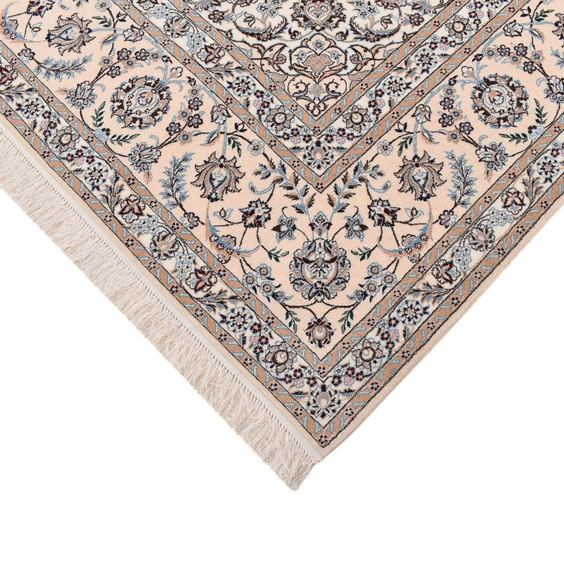 Tapis persan - Nain - Premium - 306 x 254 cm - bleu foncé
