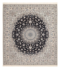 Tapis persan - Nain - Premium - 300 x 254 cm - bleu foncé