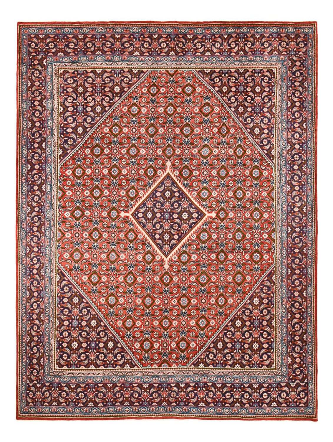 Tapis persan - Classique - 390 x 293 cm - rouille