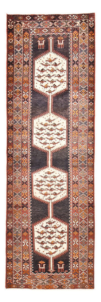 Tapis de couloir Tapis persan - Nomadic - 309 x 104 cm - multicolore