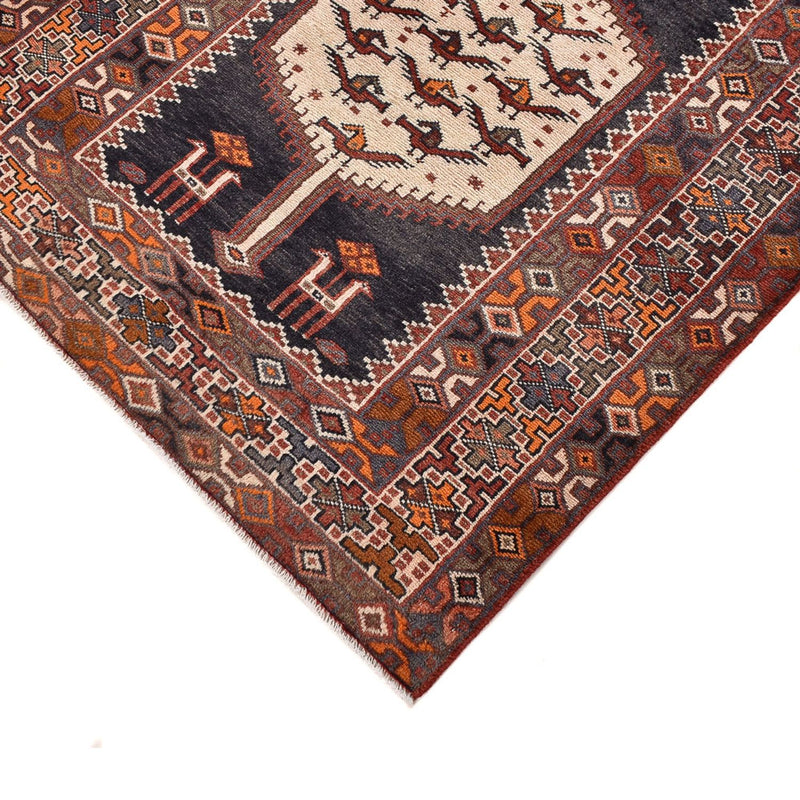 Tapis de couloir Tapis persan - Nomadic - 309 x 104 cm - multicolore