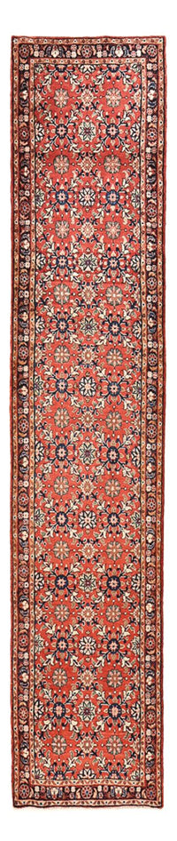 Tapis de couloir Tapis persan - Nomadic - 412 x 89 cm - rouge