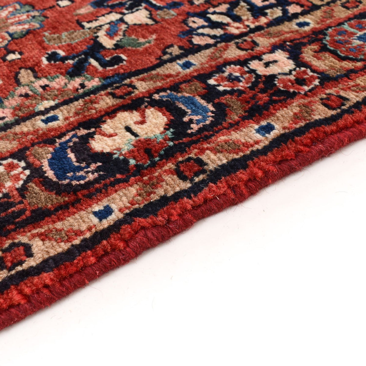 Tapis de couloir Tapis persan - Nomadic - 412 x 89 cm - rouge